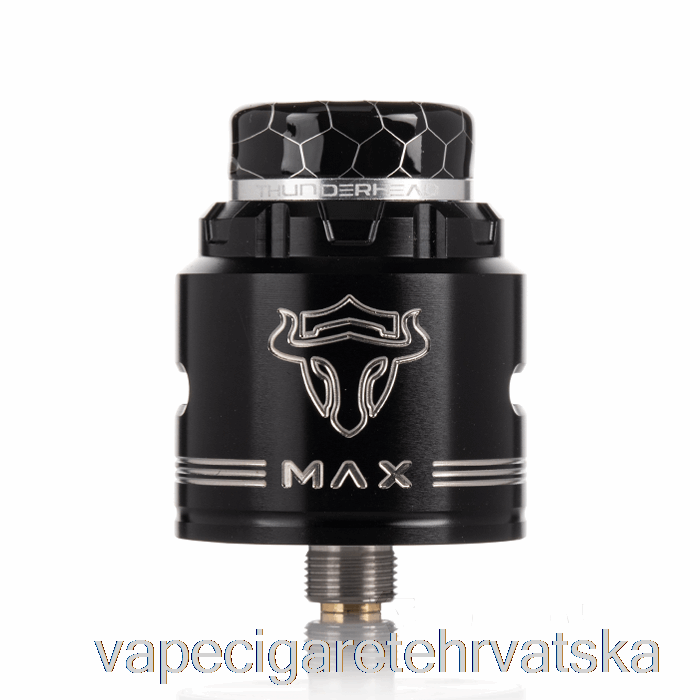 Vape Cigareta Thunderhead Creations Tauren Max 25mm Bf Rda Srebrno Crna